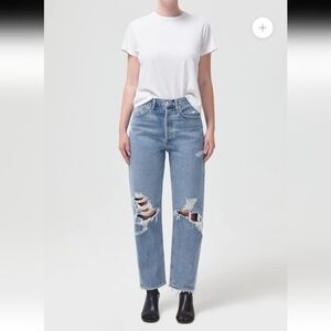 Agolde 90'S MID RISE LOOSE FIT IN FALL OUT